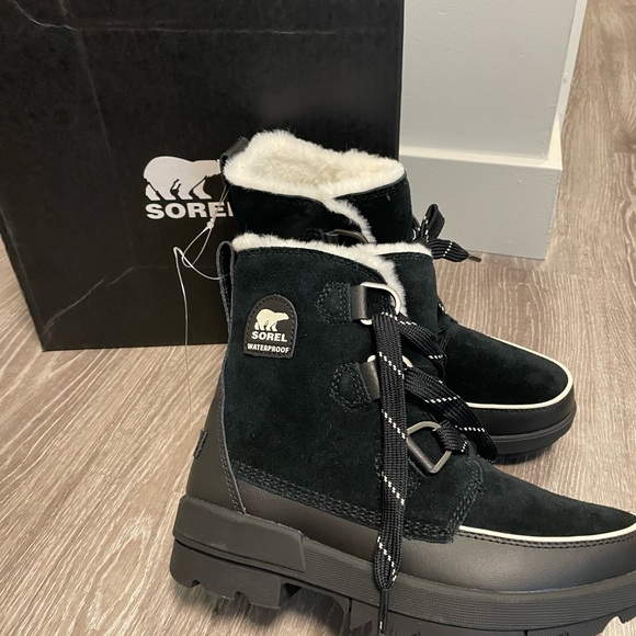 SOLD OUT Sorel Ladies Black Tivoli lV Boots Size 9 - Picture 3 of 11